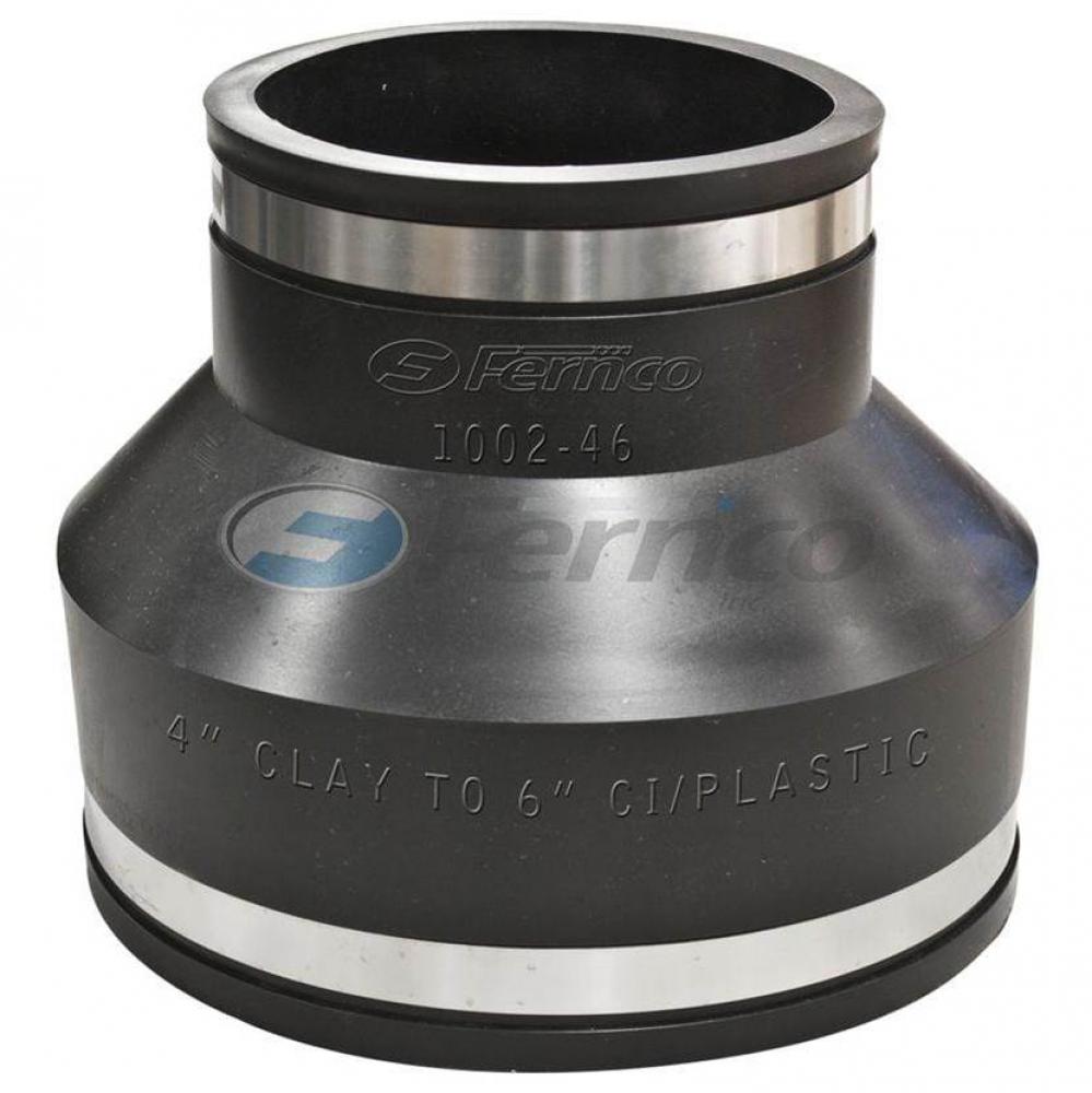 Coupling 4'' Clay- 6''Ci/Pl
