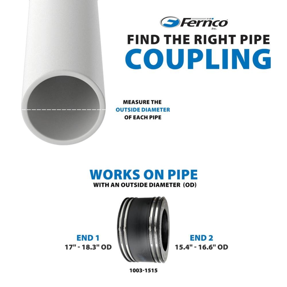 Coupling 15''Clay-15''Ac/Di