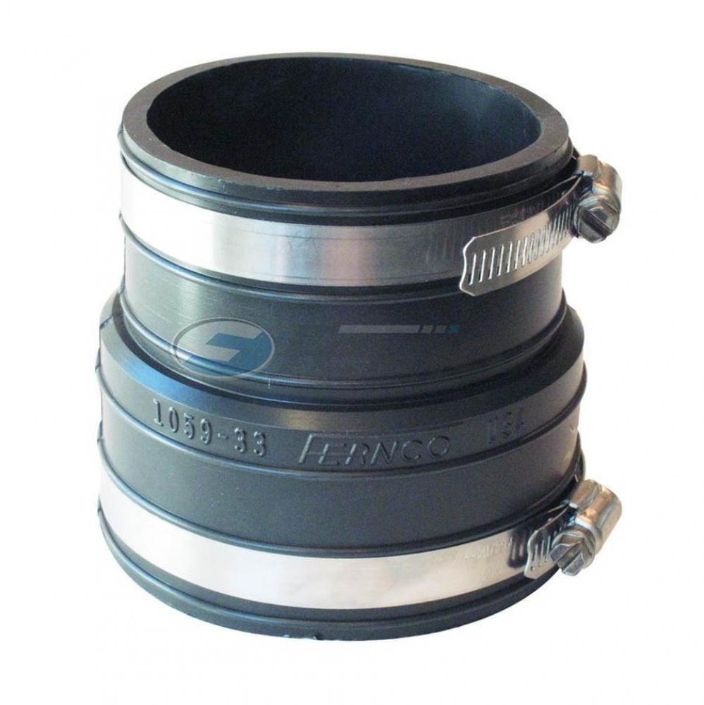Coupling 3X3 Pl Socket-Pl/Ci