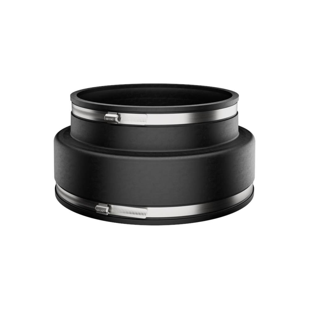 6051-10-8 10'' X 8'' Ductile Iron to Cast Iron, Plastic, Steel Pipe Flexible C