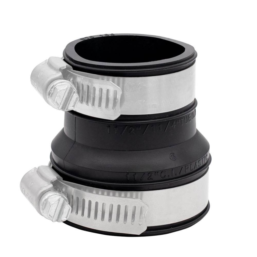 Coup 1 1/2'' Ci/Pl-1 1/2'' Tube Blk