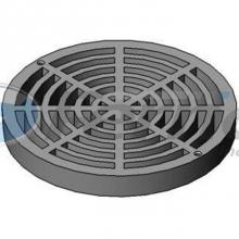 Fernco FSD-094X-RF - 9'' Round Grate Black