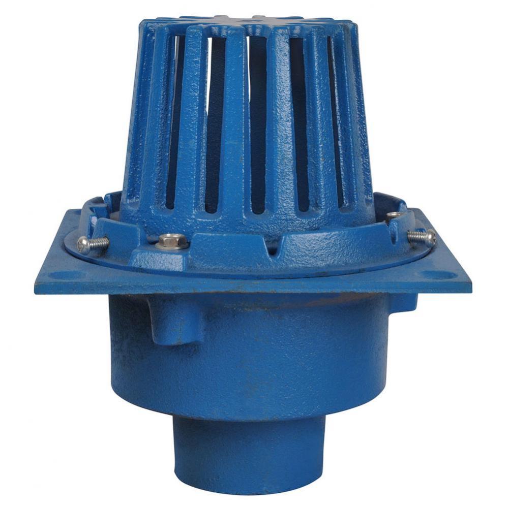 4'' Bottom Outlet Cast Iron Roof Drain