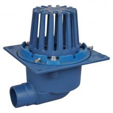 IPS Roofing Products 60216 - 3'' Side Outlet Cast Iron Roof Drain