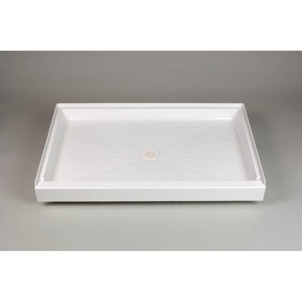 Durabase Shower Floor, 34'' Wx54'' D, White