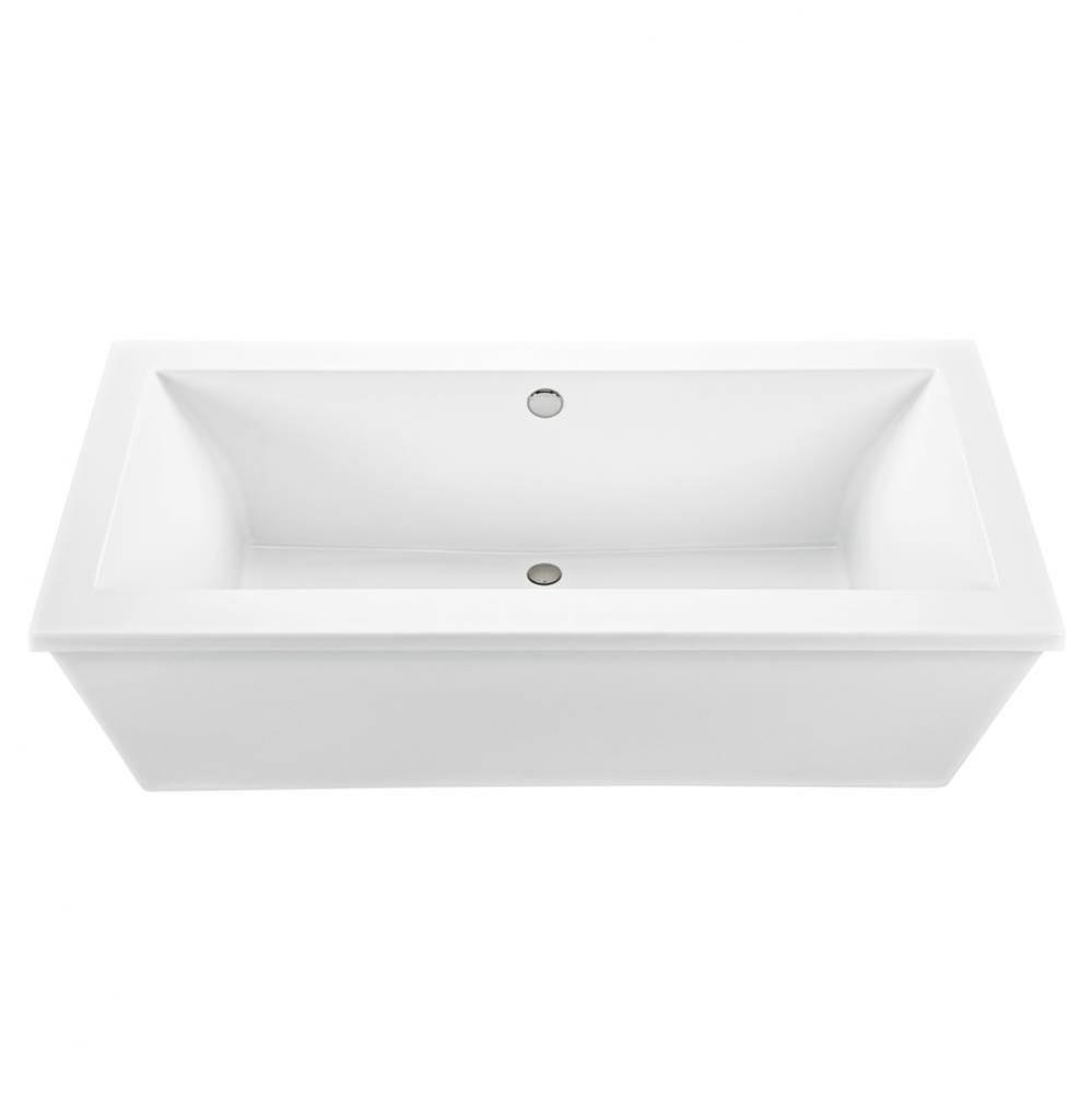 ANDREA 10 ACRYLIC CXL FREESTANDING AIR BATH - BISCUIT (71.625X36)