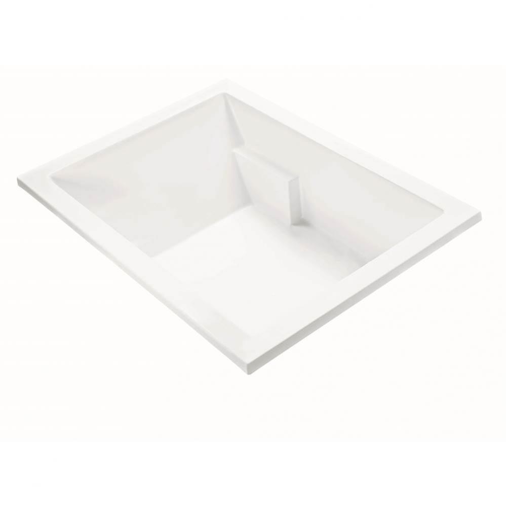 ANDREA 9 DOLOMATTE UNDERMOUNT AIR BATH ELITE - WHITE (66.75X49)