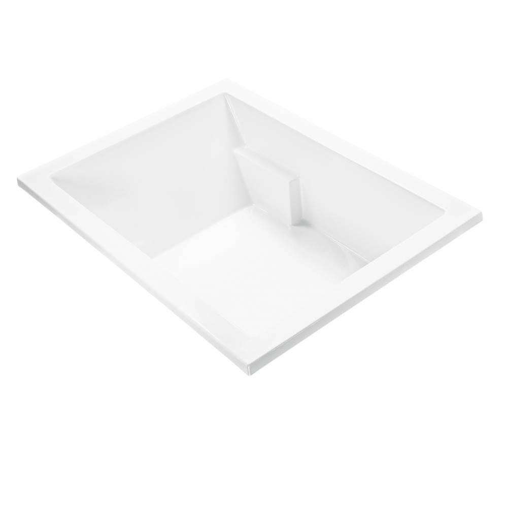 ANDREA 9 ACRYLIC CXL DROP IN AIR BATH ELITE - WHITE (66.75X49)
