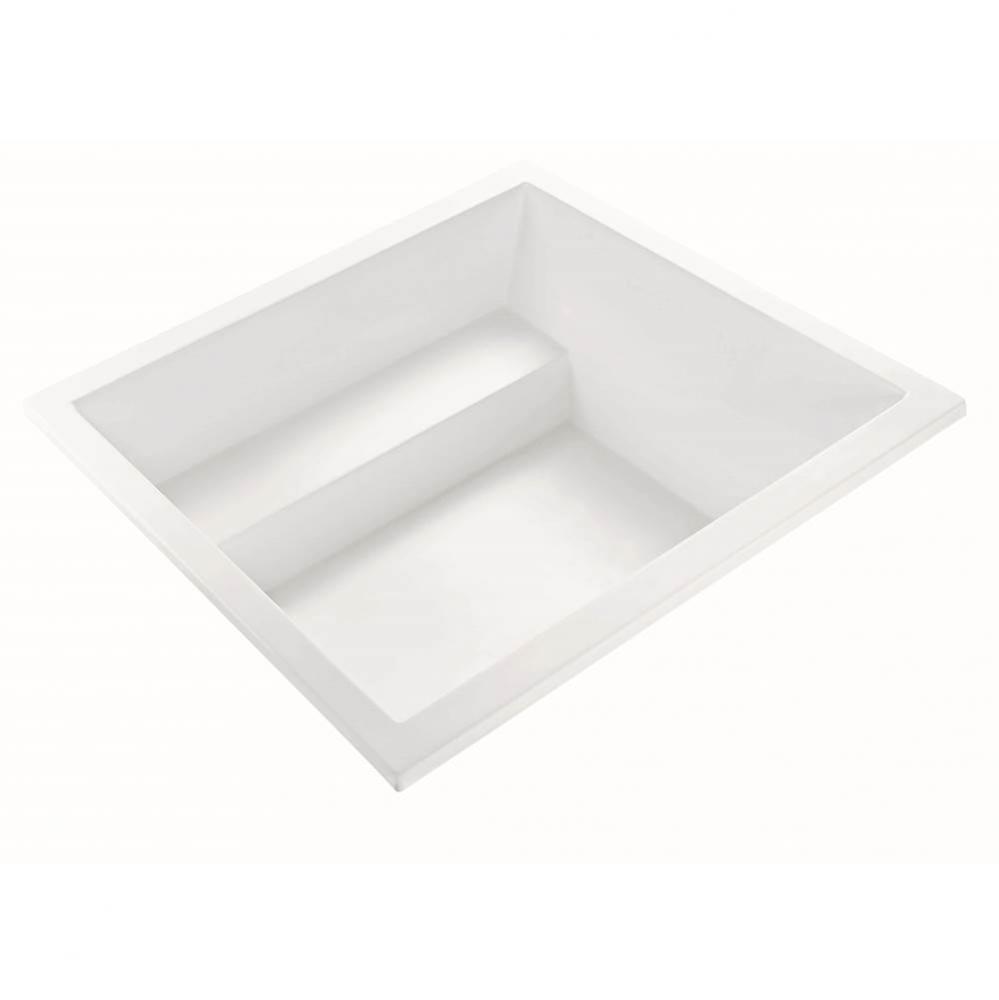 KALIA 3 DOLOMATTE DROP IN AIR BATH /WHIRLPOOL - WHITE (59.75X59.75)