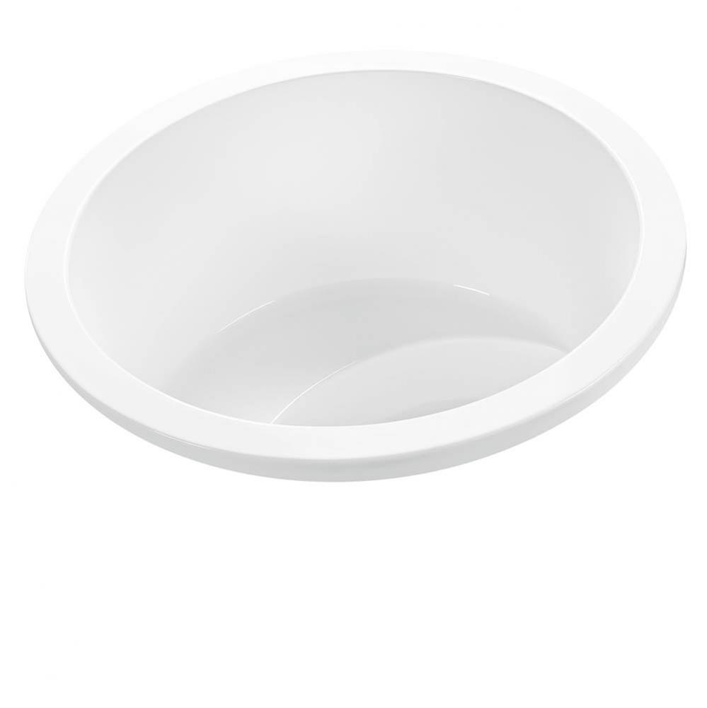 JASMINE 2 ACRYLIC CXL DROP IN ROUND AIR BATH ELITE - WHITE (52X52)