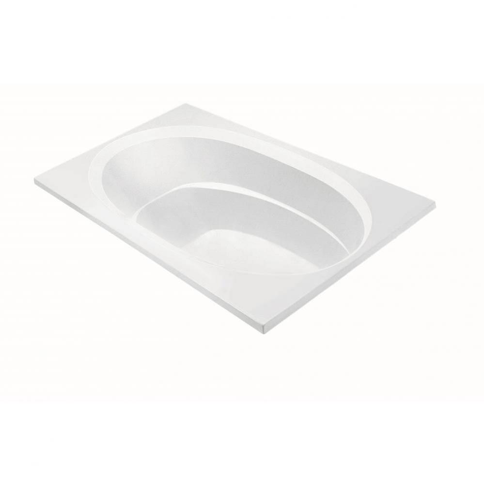 SEVILLE 4 DOLOMATTE DROP IN AIR BATH ELITE - WHITE (71.5X42)