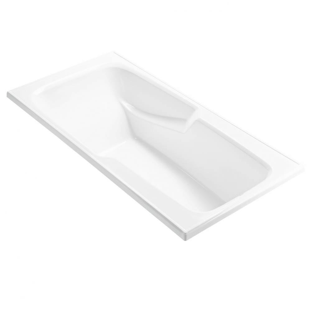 WYNDHAM 4 ACRYLIC CXL DROP IN AIR BATH ELITE/MICROBUBBLES - WHITE (70.75X35.75)