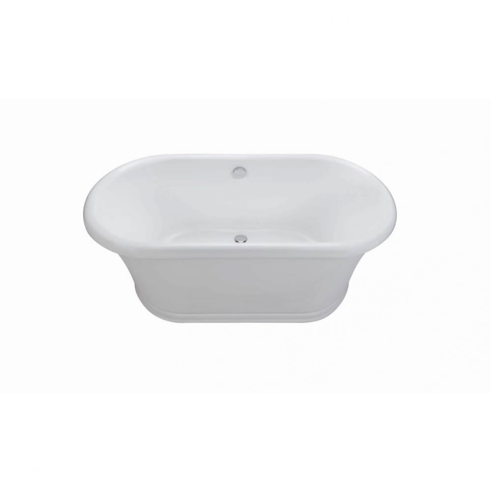 LANEY 2 DOLOMATTE FREESTANDING SOAKER - WHITE (65x33.75)