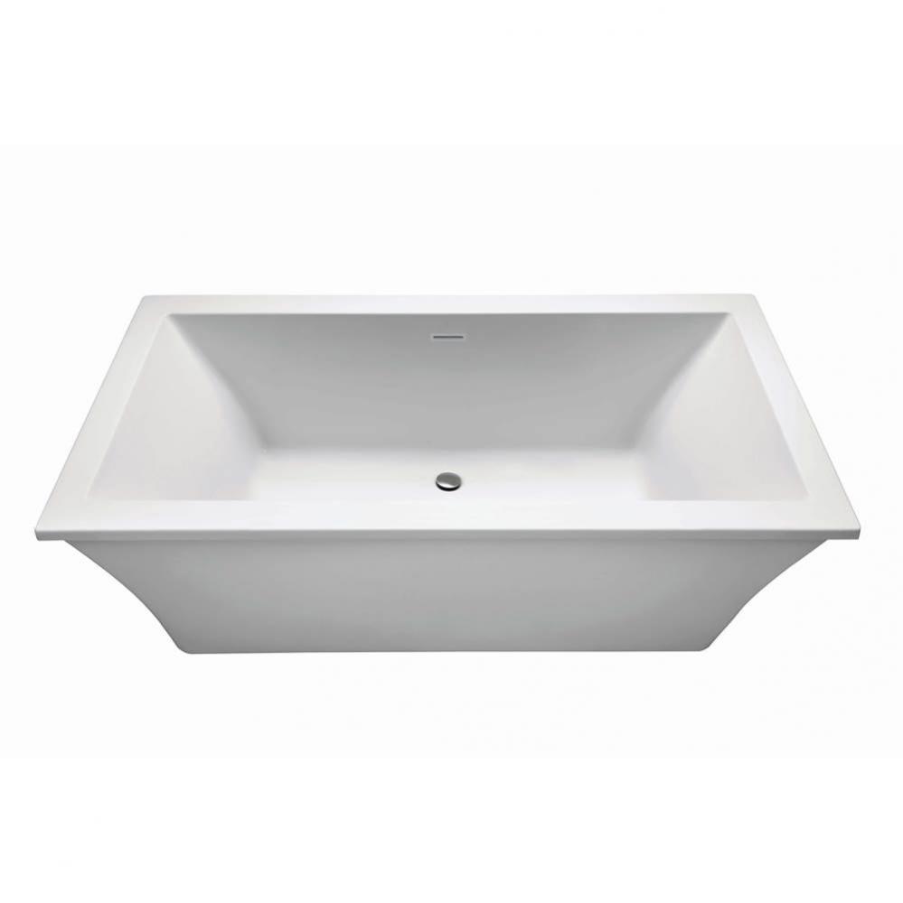 ANDREA 24 DOLOMATTE FREESTANDING AIR BATH ELITE - WHITE (66X36)