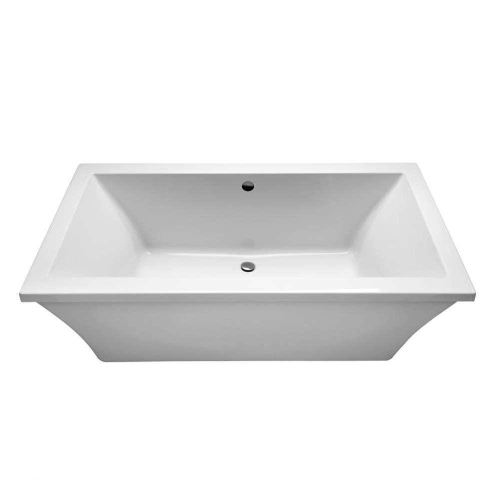 ANDREA 24 ACRYLIC CXL FREESTANDING SOAKER - BISCUIT (66X36)