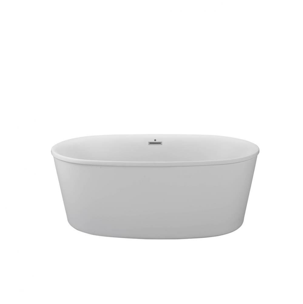 ADEL DOLOMATTE FREESTANDING AIR BATH - WHITE (57.25x31)