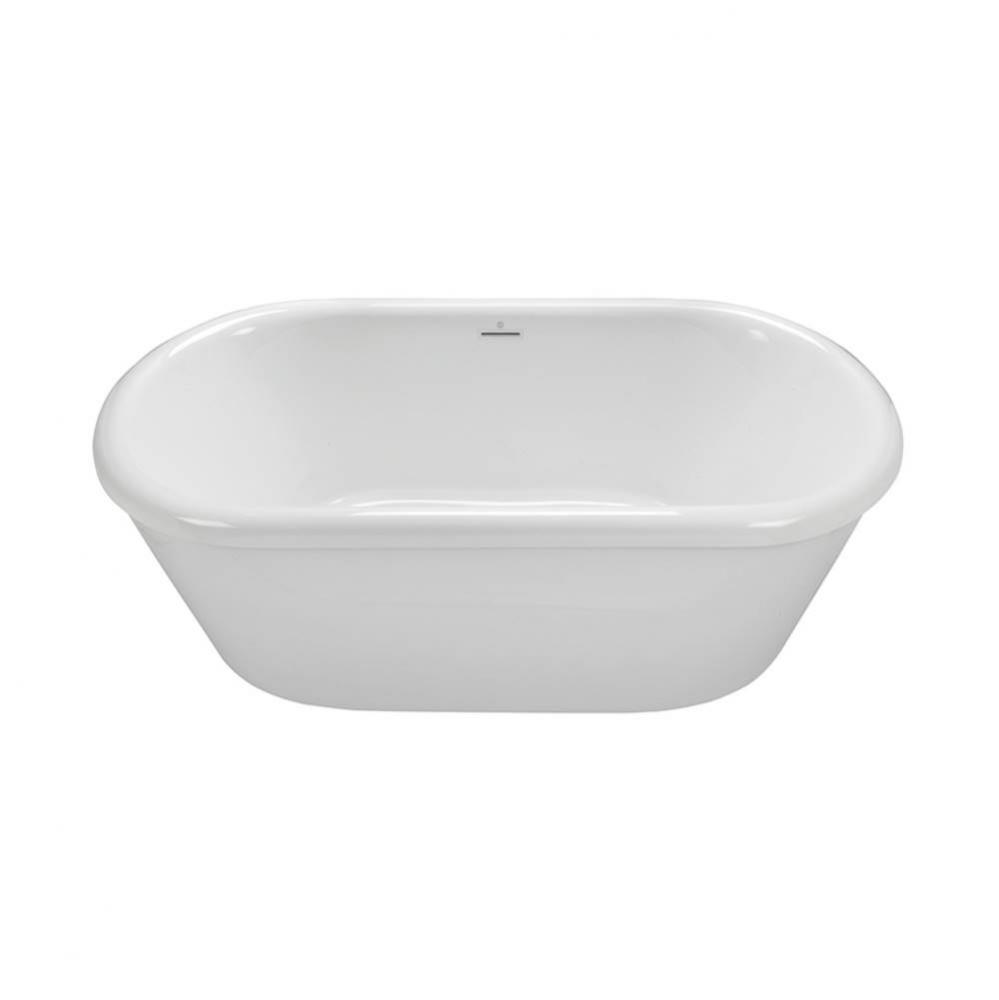 NOELLA ACRYLIC CXL FREESTANDING AIR BATH - BISCUIT (65x33.75)