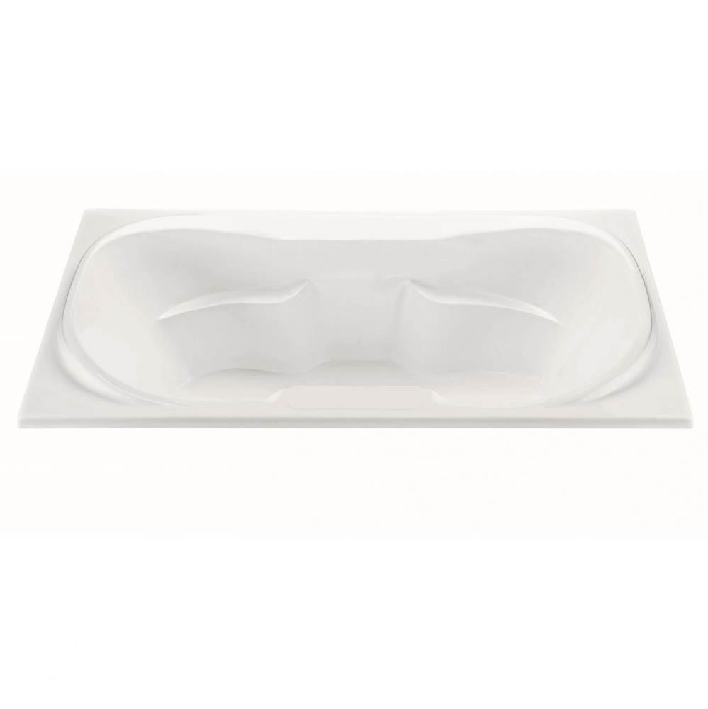 TRANQUILITY 1 DOLOMATTE DROP IN AIR BATH ELITE - WHITE (72X42)