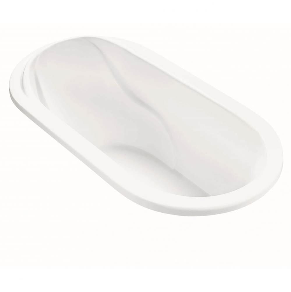 SOLITUDE DOLOMATTE DROP IN AIR BATH ELITE - WHITE (72X37)