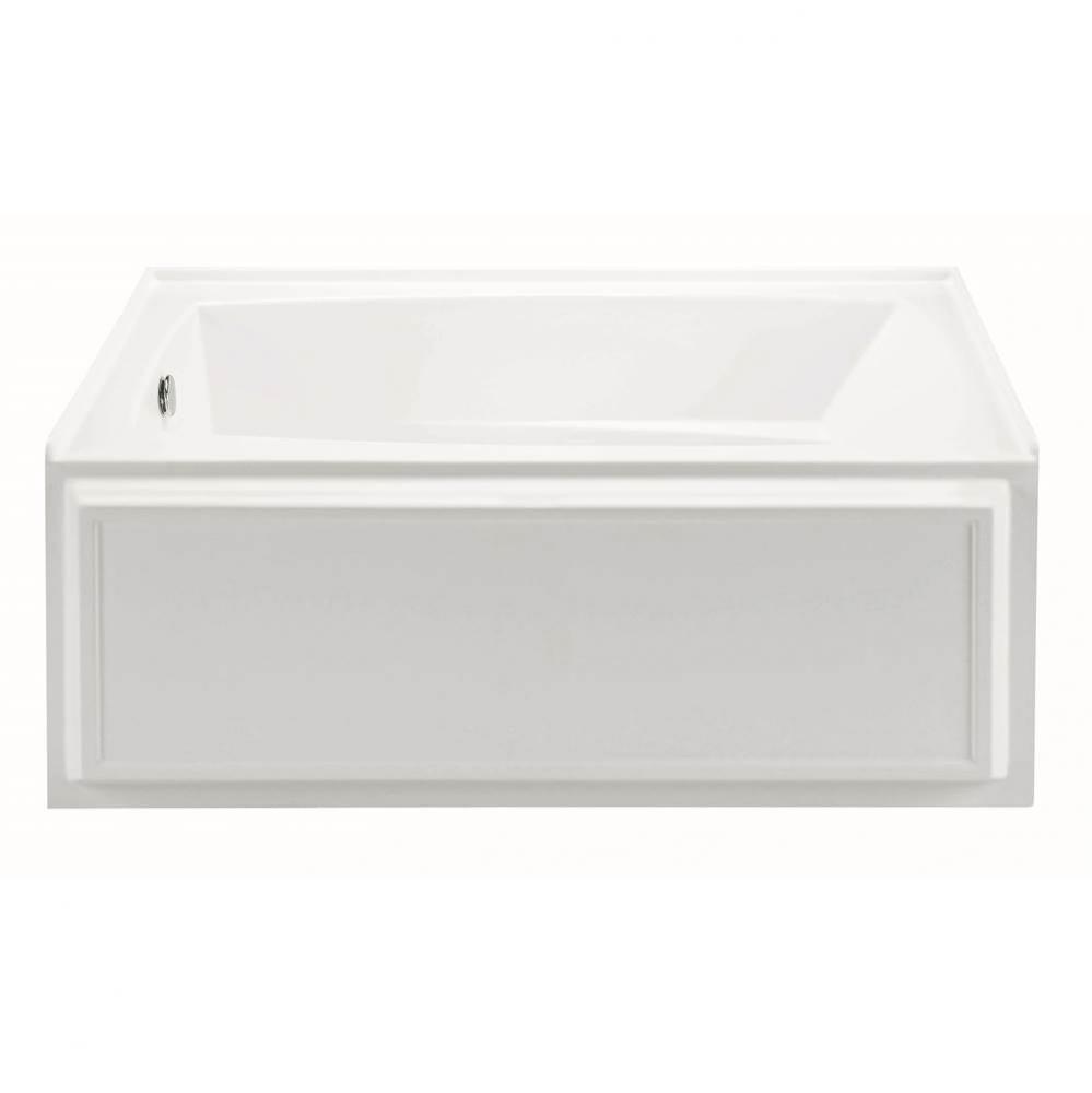 WYNDHAM 5 DOLOMATTE ALCOVE INTEGRAL SKIRTED LH ULTRA WHIRLPOOL - WHITE (59.75X32)