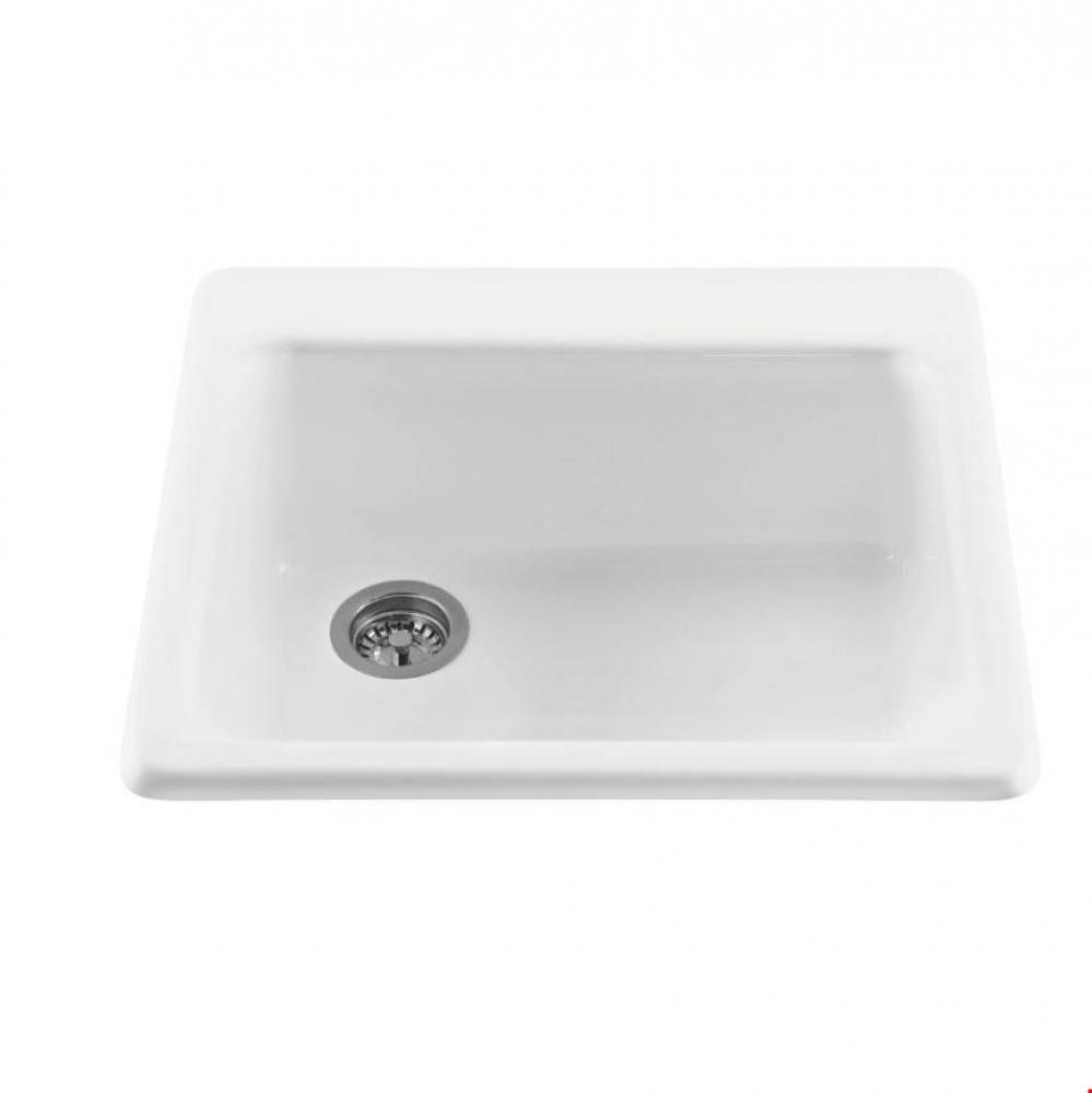 25X22 BISCUIT SINGLE BOWL BASICS SINK-SIMPLICITY