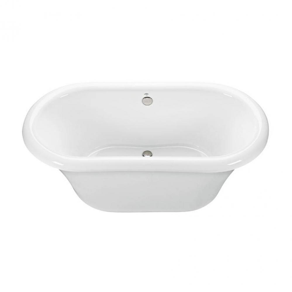 MELINDA 4 ACRYLIC CXL FREESTANDING AIR BATH - BISCUIT (65.5X35)