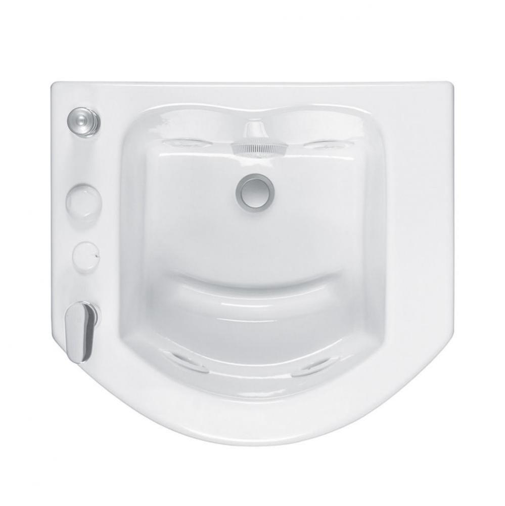 FOOT SPA 2 ACRYCLIC CXL DROP IN WHIRLPOOL - WHITE (26.5X24)