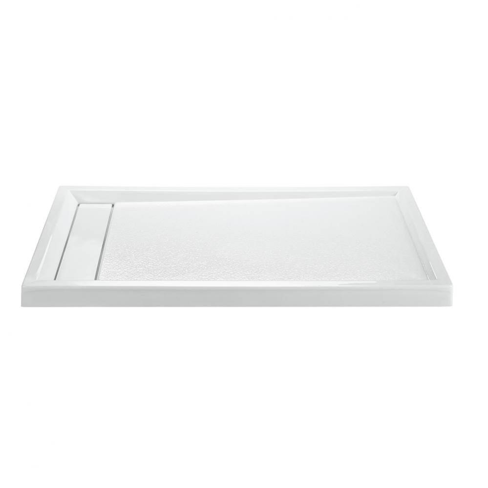 6042 ACRYLIC CXL RH HIDDEN DRAIN MULTI THRESHOLD - WHITE