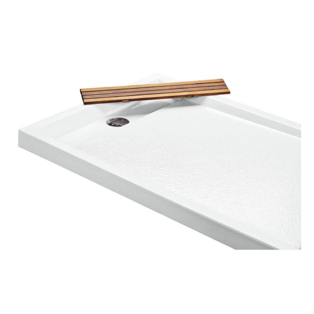 TEAK HIDDEN DRAIN COVER