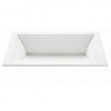 MTI Baths AE104DM-WH-DI - ANDREA 14 DOLOMATTE DROP IN AIR BATH ELITE - WHITE (71.25X41.5)