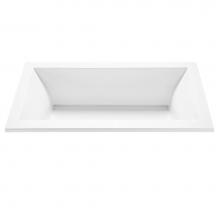 MTI Baths AE104-WH-UM - ANDREA 14 ACRYLIC CXL UNDERMOUNT AIR BATH ELITE - WHITE (71.25X41.5)