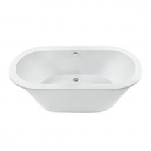 MTI Baths AST112DM-WH - NEW YORKER 6 DOLOMATTE FREESTANDING AIR BATH - WHITE (71.875X36)