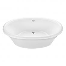MTI Baths S118-WH - VICTORIA 4 ACRYLIC CXL FREESTANDING  SOAKER - WHITE (71.25X40.75)