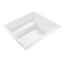 MTI Baths AW121-BI-DI - KALIA 3 ACRYLIC CXL DROP IN AIR BATH /WHIRLPOOL - BISCUIT (59.75X59.75)