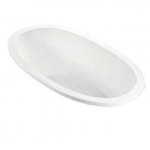 MTI Baths AEAP123-WH-DI - ADENA 3 ACRYLIC CXL DROP IN AIR BATH ELITE/WHIRLPOOL - WHITE (66X36)