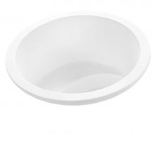 MTI Baths AE133-BI-UM - JASMINE 2 ACRYLIC CXL UNDERMOUNT ROUND AIR BATH ELITE - BISCUIT (52X52)