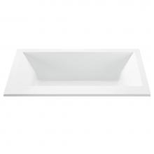 MTI Baths AE142-BI-DI - KAHLO 2 ACRYLIC CXL DROP IN AIR BATH ELITE - BISCUIT (66X36)