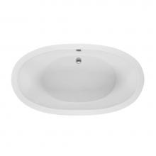 MTI Baths AE147-WH - OLIVIA 1 ACRYLIC CXL FREESTANDING SCULPTED AIR BATH ELITE - WHITE (66X36)
