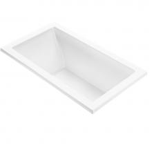 MTI Baths P186U-WH-DI - ANDREA 19 ACRYLIC CXL DROP IN ULTRA WHIRLPOOL - WHITE (54X32)