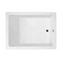 MTI Baths AU188-AL-DI - 54x42 ALMOND AIR ULTRA WHIRLPOOL DROP IN ANDREA 21
