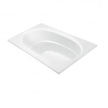 MTI Baths AEAP18-WH - SEVILLE 4 ACRYLIC CXL DROP IN AIR BATH ELITE/WHIRLPOOL - WHITE (71.5X42)