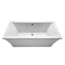 MTI Baths S210-BI - ANDREA 24 ACRYLIC CXL FREESTANDING SOAKER - BISCUIT (66X36)
