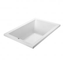 MTI Baths AEM212-BI-DI - ANDREA 25 ACRYLIC CXL DROP IN AIR BATH ELITE/MICROBUBBLES- BISCUIT (48x32)