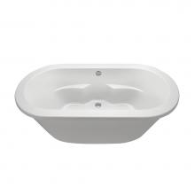MTI Baths S214-BI - NEW YORKER 8 ACRYLIC CXL FREESTANDING SOAKER - BISCUIT (71.75X36)