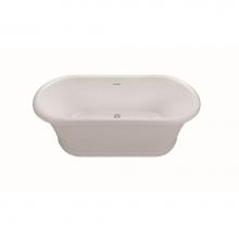 MTI Baths S216DM-WH - LANEY 4 DOLOMATTE FREESTANDING SOAKER - WHITE (72X33.75)