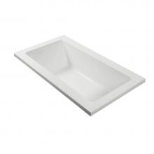 MTI Baths AST226-WH-DI - ANDREA 26 ACRYLIC CXL DROP IN AIR BATH - WHITE (54X30)