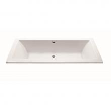MTI Baths ASTM229DM-WH-DI - ANDREA 27 DOLOMATTE DROP IN AIR BATH/MICROBUBBLES - WHITE (86X36)