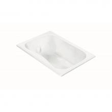 MTI Baths AE24DM-WH - GEORGIAN 2 DOLOMATTE DROP IN AIR BATH ELITE - WHITE (59.5X41.5)