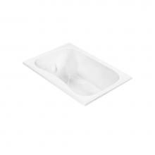 MTI Baths AEAP24-WH - GEORGIAN 2 ACRYLIC CXL DROP IN AIR BATH ELITE/WHIRLPOOL - WHITE (59.5X41.5)