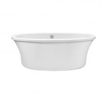 MTI Baths S251-WH - LOUISE 1 ACRYLIC CXL FREESTANDING SOAKER - WHITE (66x36.75)